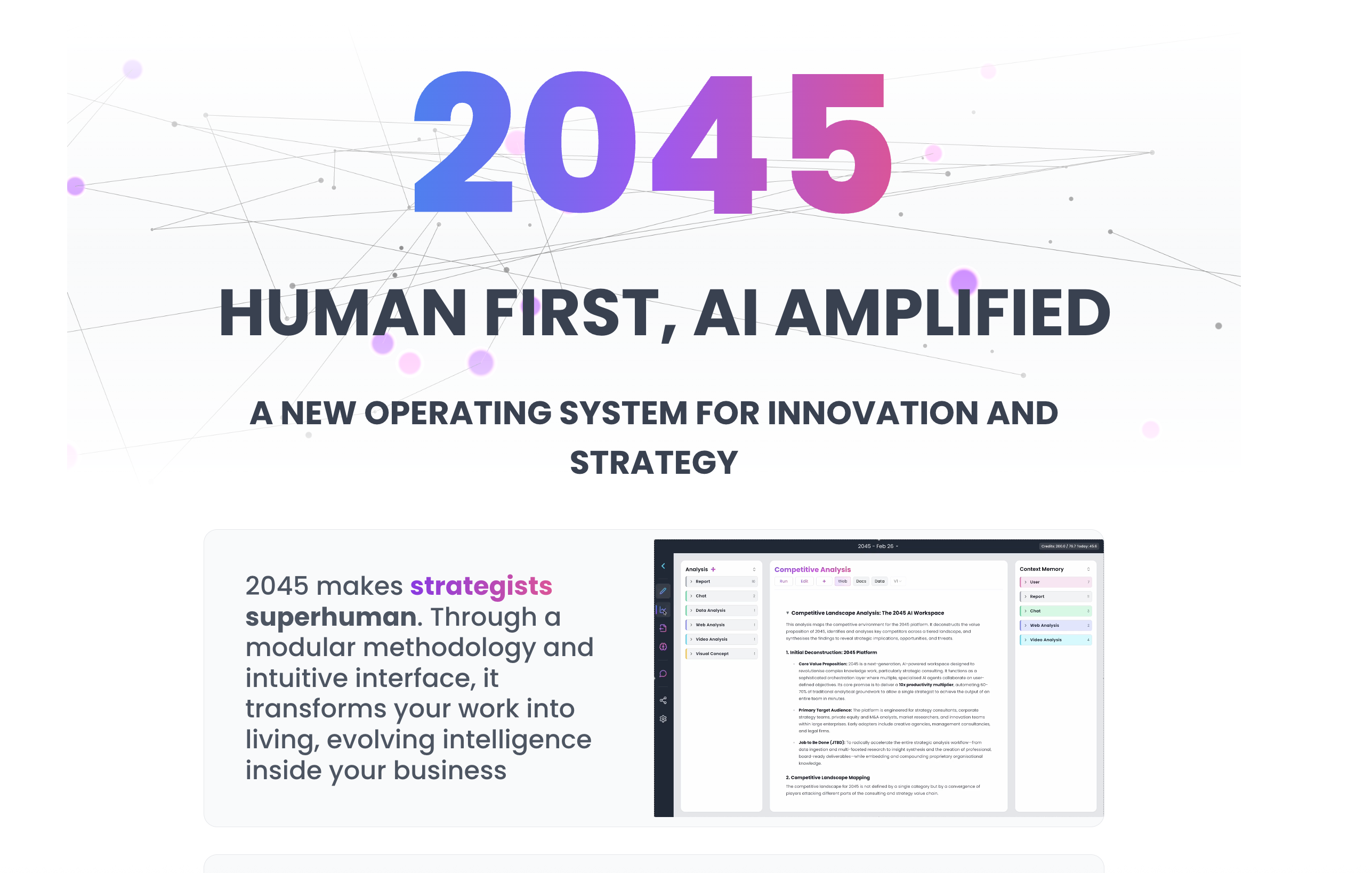 2045 - Human First, AI Amplified